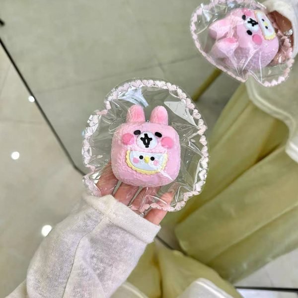 🎀 Pink Bunny Baby Squishy